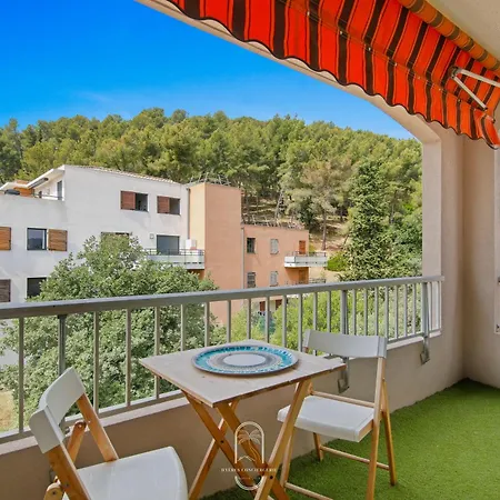 T2 Coconing- Clim Pk Wifi- Costebelle-5min By Hc Apartment Hyeres