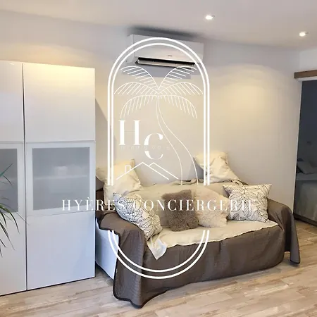 T2 Cocconing- Clim Pk Wifi- Costebelle-5min By Hc Hyeres