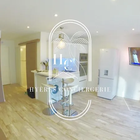 Apartment T2 Cocconing- Clim Pk Wifi- Costebelle-5min By Hc *
