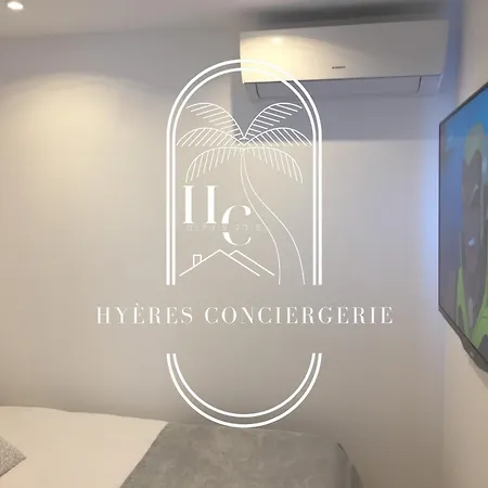 T2 Cocconing- Clim Pk Wifi- Costebelle-5min By Hc Apartment Hyeres