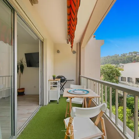 T2cocconing- Clim/pk/wifi- Costebelle-5min Hyères